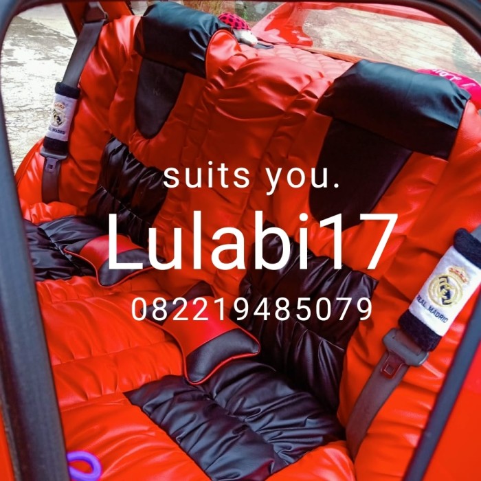 Foto Produk Cover Jok / Sarung Jok model sofa Mobil 2 baris (agya, ayla, brio dll) dari Lulabi17