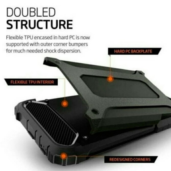 Foto Produk Case Redmi 4x Spigen Robot Hardcase Redmi 4x Spigen Robot dari vivan cell