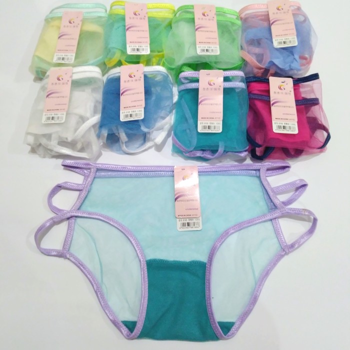 Jual CD WANITA - CELANA DALAM WANITA FASHION SEXY TRANSPARAN - Kota