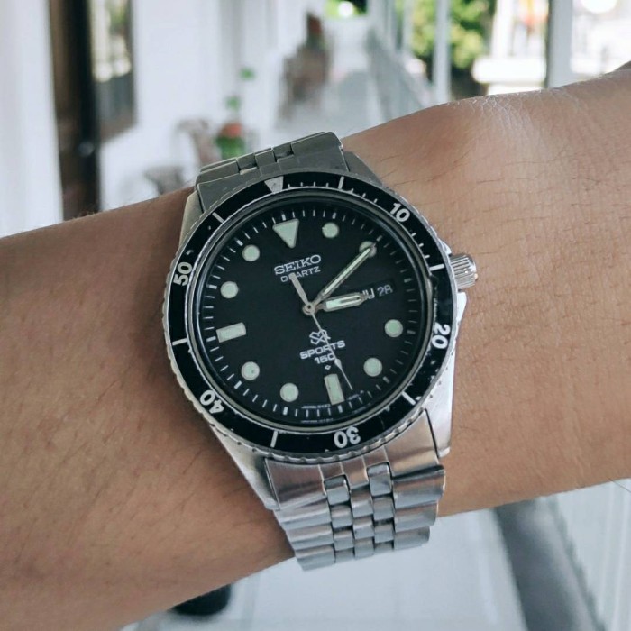 seiko quartz divers watch