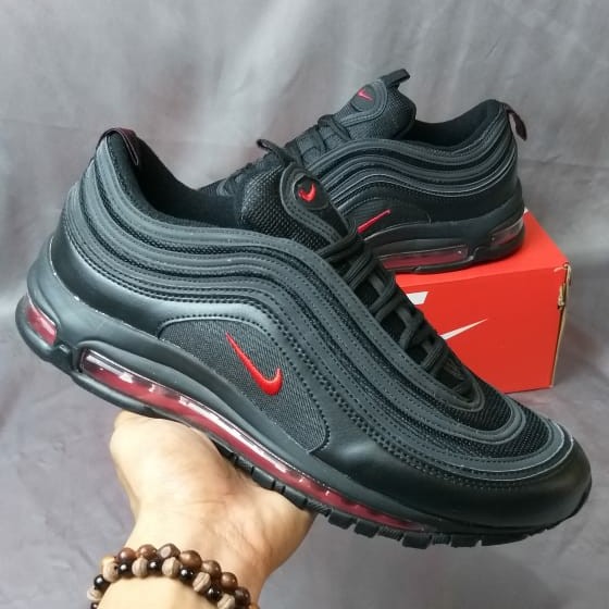 nike air 97 red and black