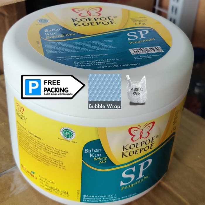 Jual SP Koepoe Koepoe 1 kg Cake Emulsifier Baking Mix READY Go Send Jakarta Barat Suket Teki