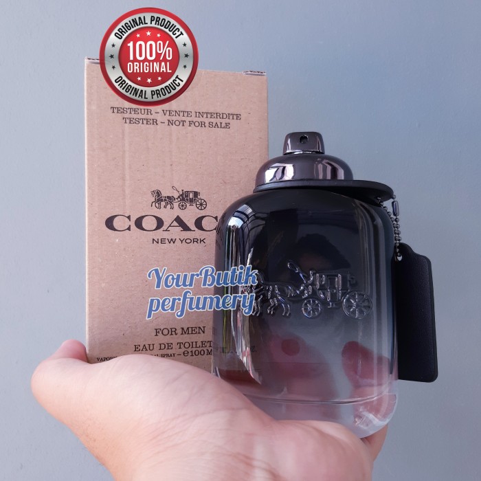 Jual Original Parfum Coach For Men Tester Edt 100ml Lengkap Box Tester Jakarta Timur Yourbutik Perfumery Tokopedia