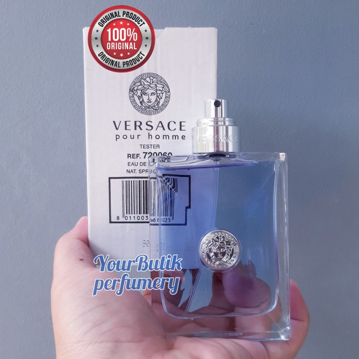 Jual Original Parfum Versace Pour Homme Men Tester Jakarta Timur Yourbutik Perfumery Tokopedia
