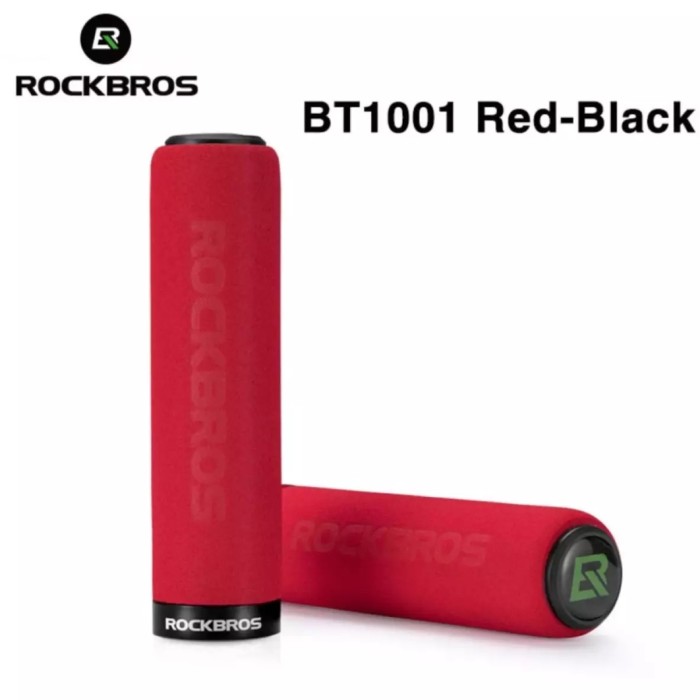 Foto Produk Handgrip sepeda spons - Red black Ring dari Uwo Sports