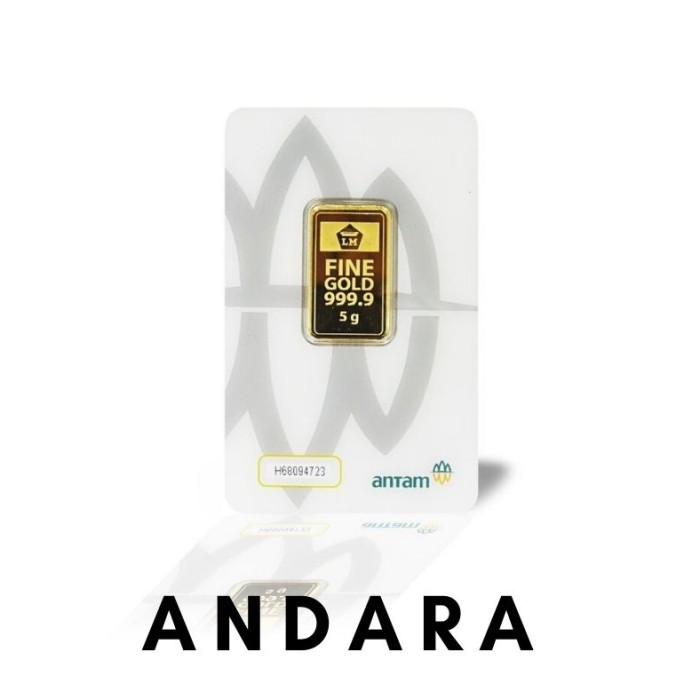 Foto Produk LM Logam 5gram Antam dari Store Andara
