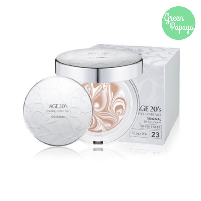 Jual AGE 20’s Essence Cushion White Latte 23 Full Pack Jakarta Barat