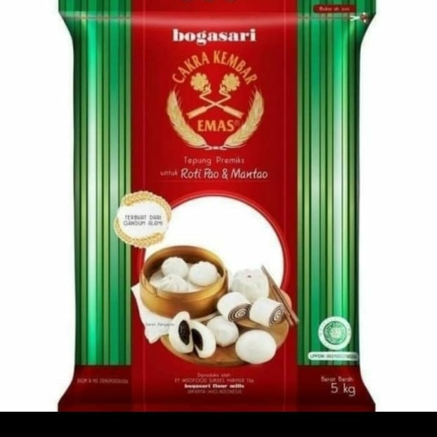 Jual Tepung Terigu Cakra Kembar Emas Untuk Roti Dan Pao 5 Kg Jakarta Barat Frozzy Sembako Tokopedia