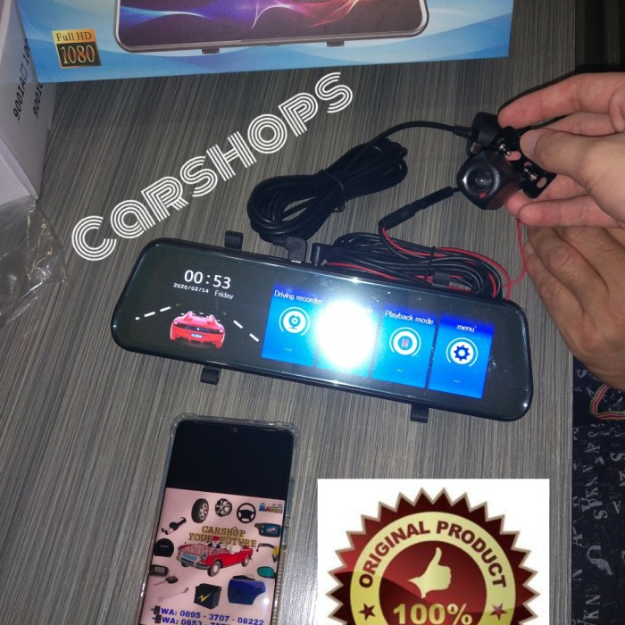 Jual Spion DVR Dual Camera Dashcam Camera CCTV Mobil Spion