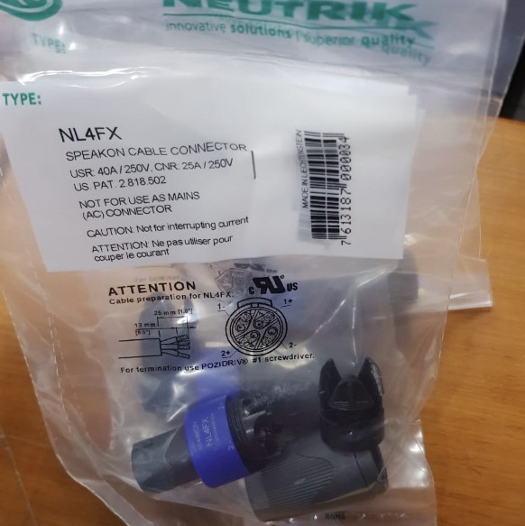 harga jack speakon neutrik