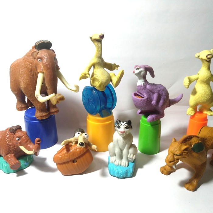 ice age mcdonalds toys