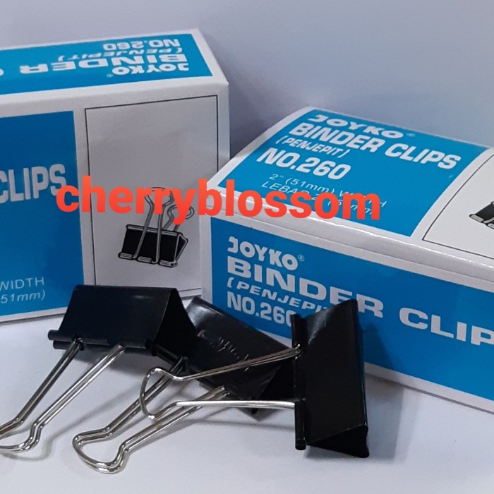 Jual Binder Clip / Penjepit Kertas Joyko No. 260 - Jakarta