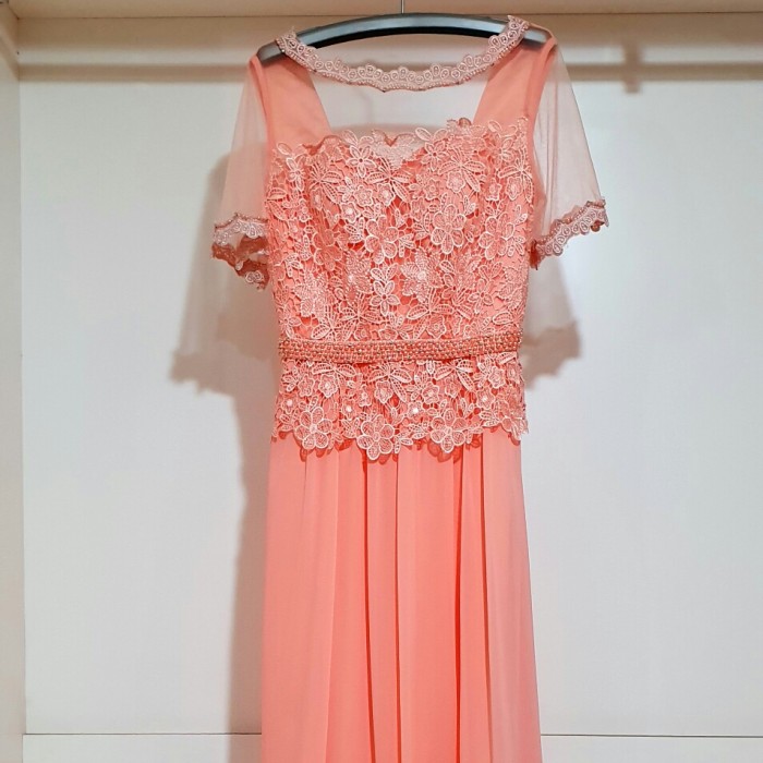 Jual Gaun Pesta Panjang Sifon Ukuran Besar Salem Kota Bogor House Of Lynn Tokopedia