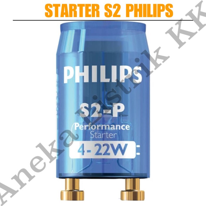Jual PHILIPS STARTER S2 STATER S 2 S-2 4 - 22W Buat Lampu TL 10w 15W ...