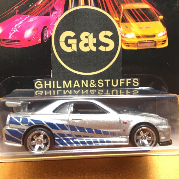 jual hot wheels nissan skyline r34