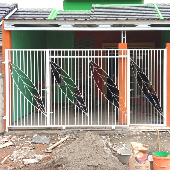 Jual Pintu Pagar Minimalis Motif Daun - Kab. Bekasi - Anugrahkaryamandiri | Tokopedia