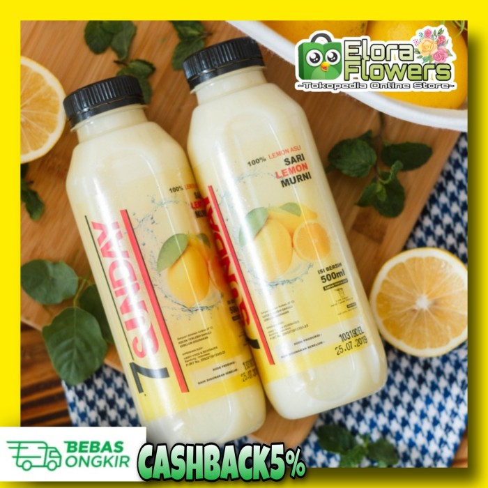 Foto Produk Sari Lemon 7Sunday 500ML/Diet/Langsing dari ELORA FLOWERS
