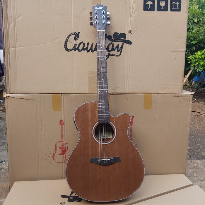 Foto Produk Gitar COWBOY GWC-235 NS original akustik elektrik dari MartMusic Depok