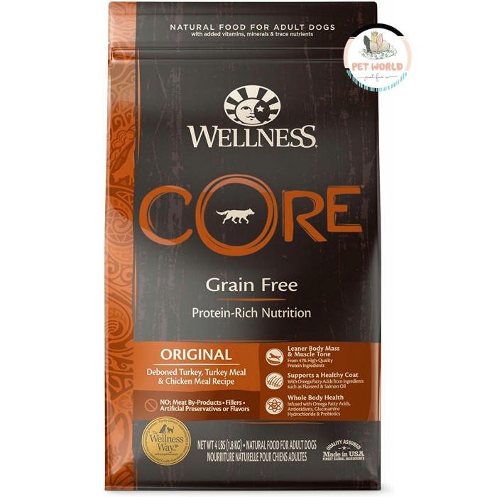 wellness core original dog food