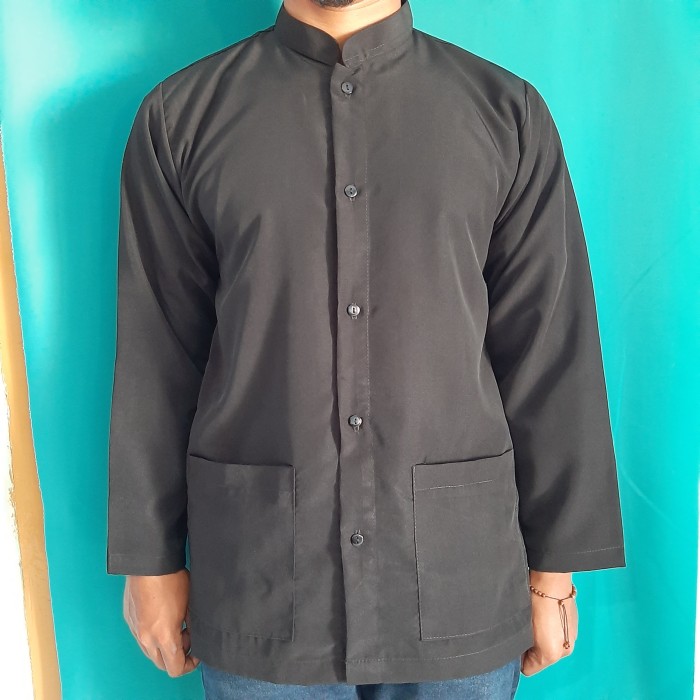 Foto Produk baju koko jumbo xxl dan xxxl - Hitam, XXL dari maedina colection