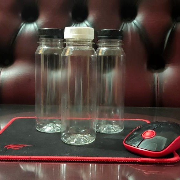 Foto Produk Botol Plastik KALE 250ml Pet Termurah (Kopi, Susu, Thai Tea, Juice) - Putih dari gerai kongkow