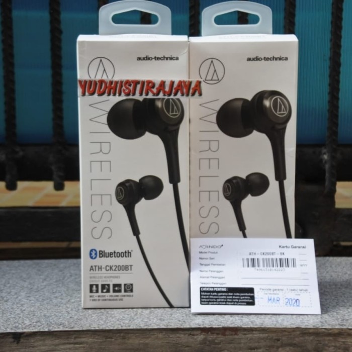 Jual Audio Technica Ath Ck0bt Bluetooth Wireless In Ear Headphone Ori Jakarta Utara Oki Camera Tokopedia