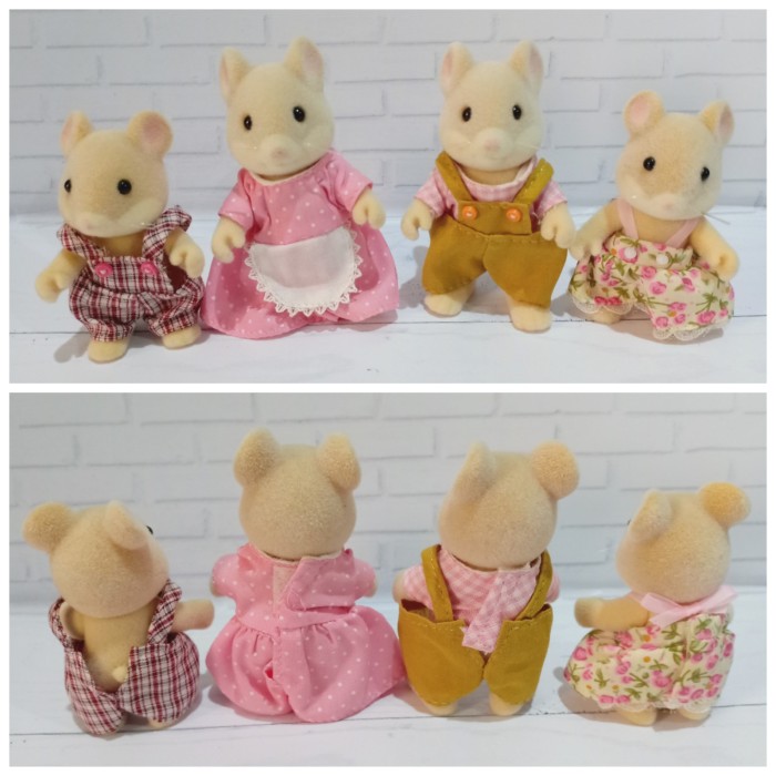 sylvanian families hamster family