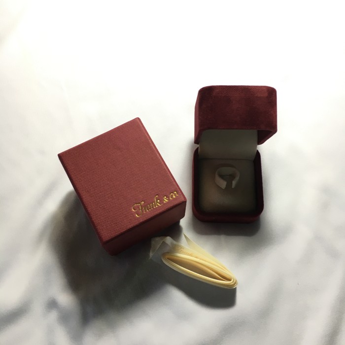 Jual BOX KOTAK PERHIASAN CINCIN FRANK & CO ASLI ORI 100