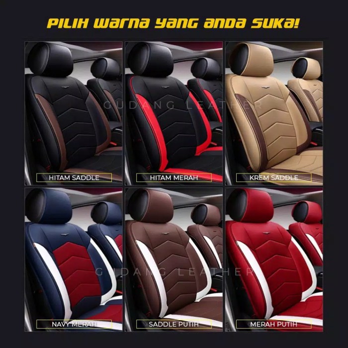 Foto Produk sarung jok ferari untuk jok 2 baris dari kekey variasi
