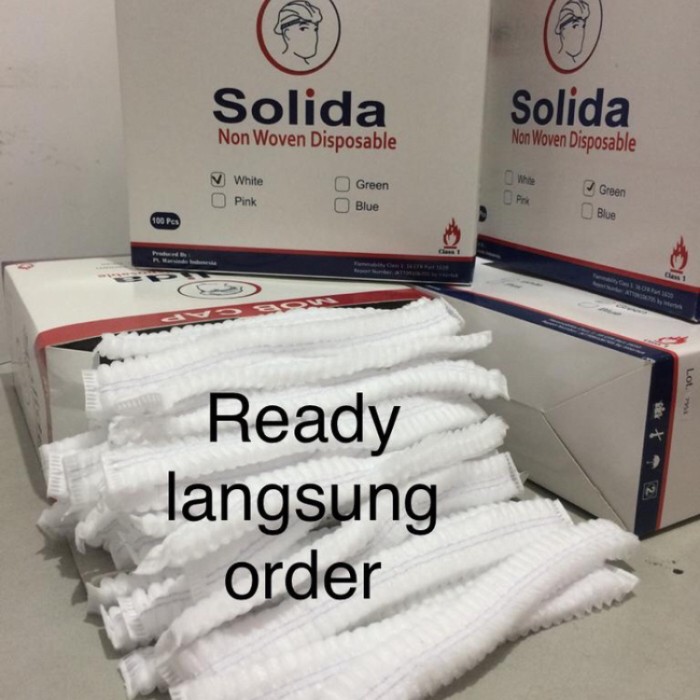 Foto Produk Solida Hair Net / Mob cap / Nurse Cap dari Victory Baju Koki