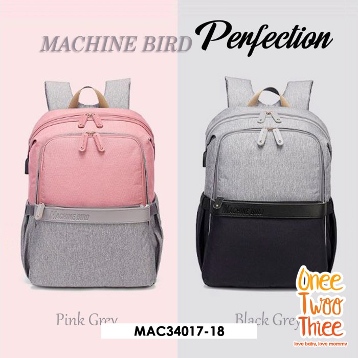 machine bird diaper bag