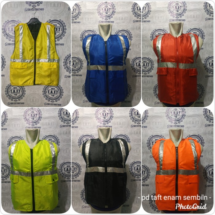 Jual Rompi safety ( rompi Lapangan, rompi parkir, rompi