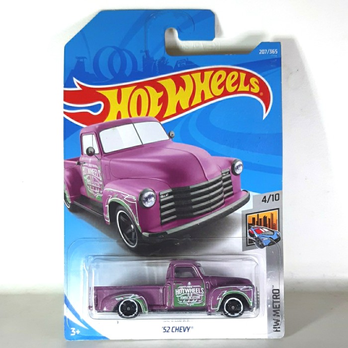 hot wheels 52 chevy pickup
