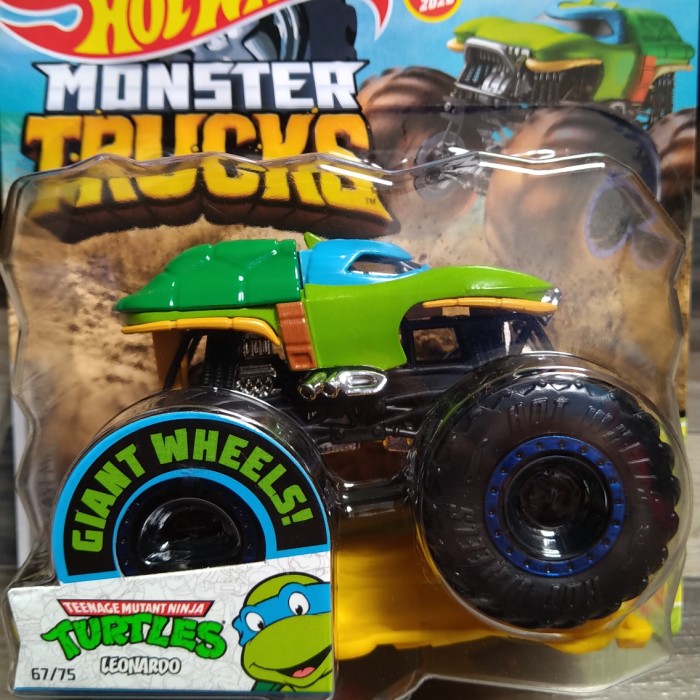 ninja turtle monster truck toy