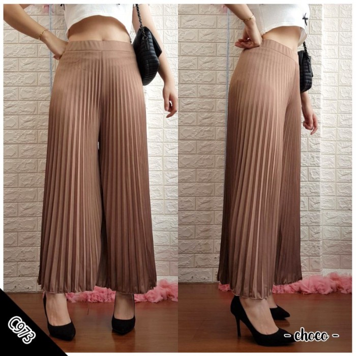 Celana Plisket Panjang 1