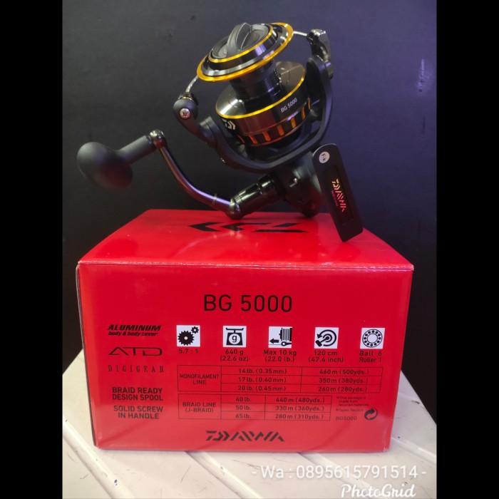 reel daiwa bg 5000