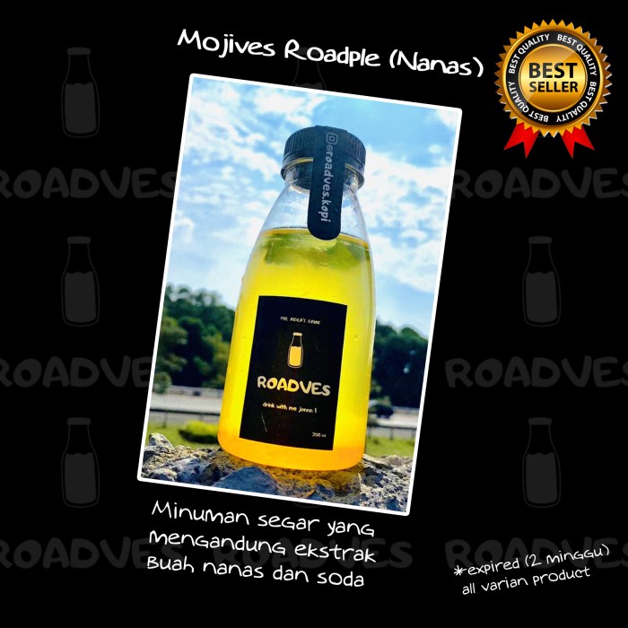 Foto Produk ROADVES MOJIVES ROADPLE | MINUMAN SEGAR EKSTRAK NANAS | MINUMAN ONLINE dari dailyfruits