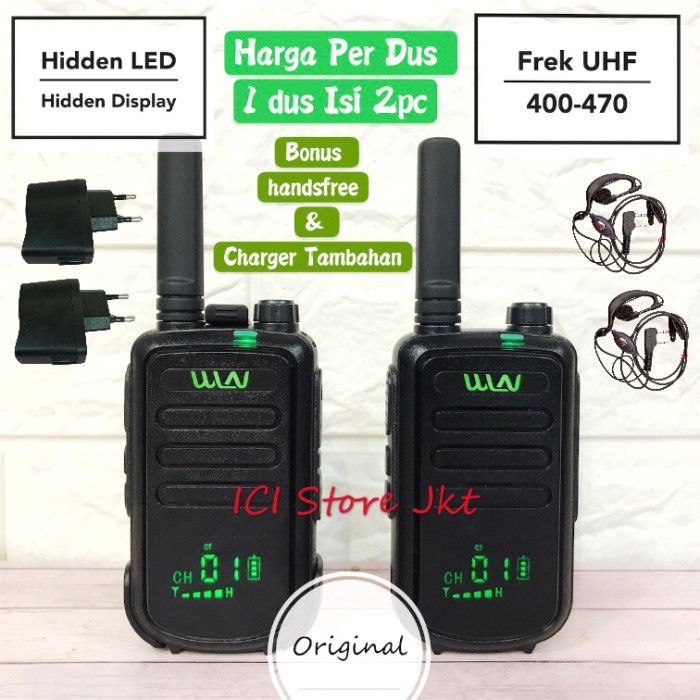 Foto Produk Radio HT Wlan Display / HT Wln KD C100 isi 2pc dari Ici Store Jkt