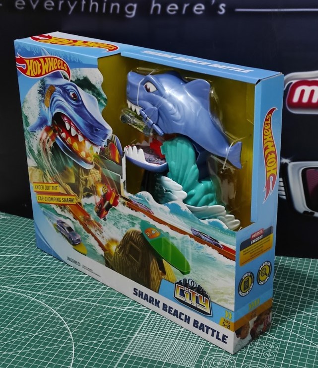 shark beach battle hot wheels city