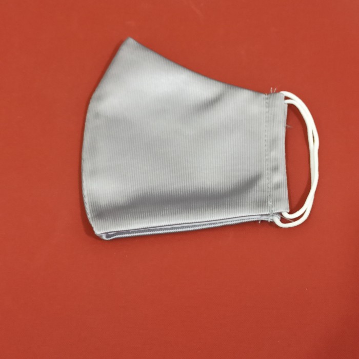 Jual Masker Kain Tebal Anti Air Dan Bakteri Silver Jakarta Barat Betta Dex Tokopedia
