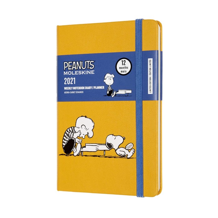 Jual Moleskine 2021 Weekly Planner Snoopy Peanuts Pocket Jakarta