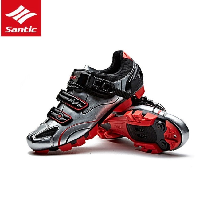 silver cycling shoes