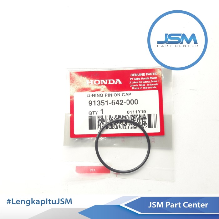 Foto Produk ORING SEAL PULLY BEAT FI ATAS ORING PULLY SCOOPY ATAS 91351-642-000 dari JSM Online Satu