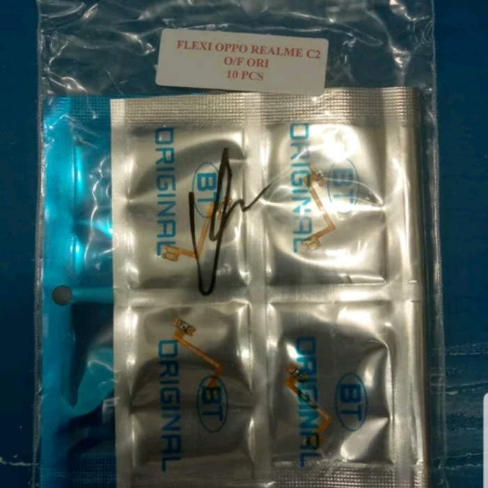 Foto Produk FLEXIBEL FLEXIBLE FLEKSIBEL OPPO A1K REALME C2 ON OF OFF ORIGINAL dari KING sparepart