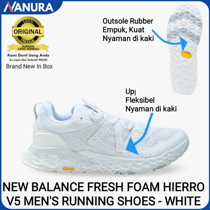 new balance fresh foam hierro v5 white