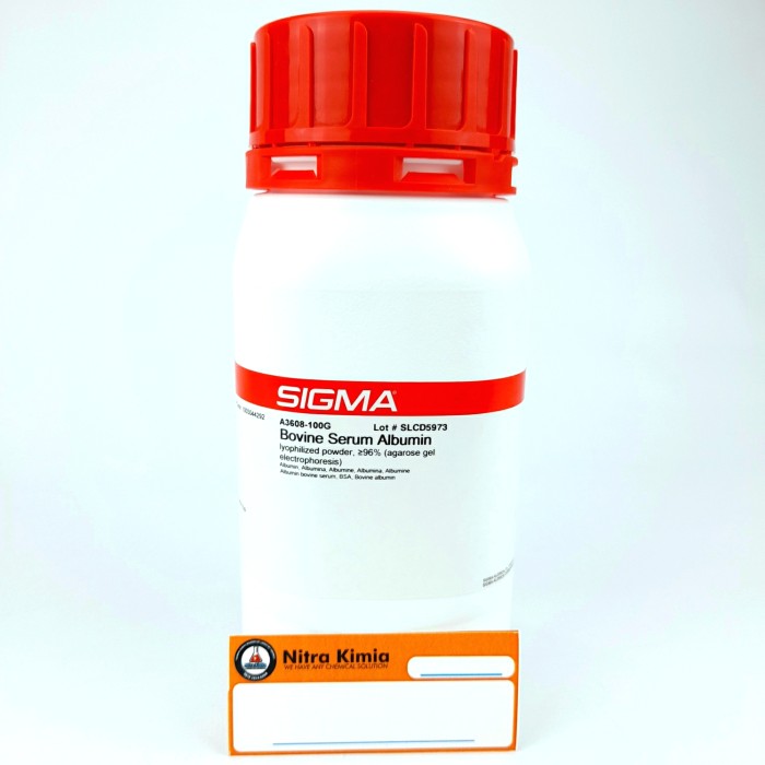 Jual BSA/Albumin/Bovine Serum Albumine Kab. Bantul nitrakimia