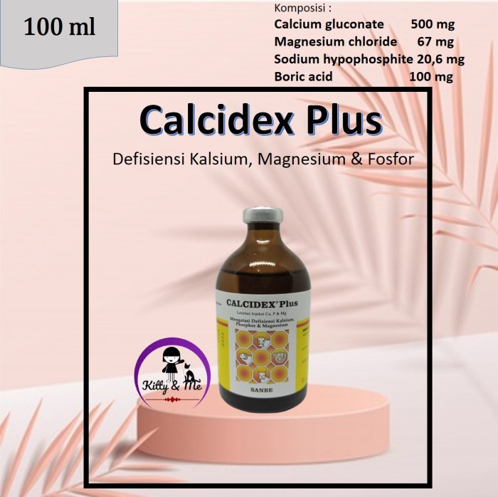 Foto Produk CALCIDEX PLUS 100 ml OBAT KELUMPUHAN SAPI, KAMBING DAN DOMBA dari KITTY & ME