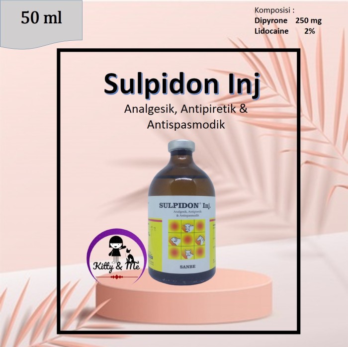Foto Produk SULPIDON 50 ml OBAT ANALGESIK, ANTISPASMODIK DAN ANTIPIRETIK dari KITTY & ME