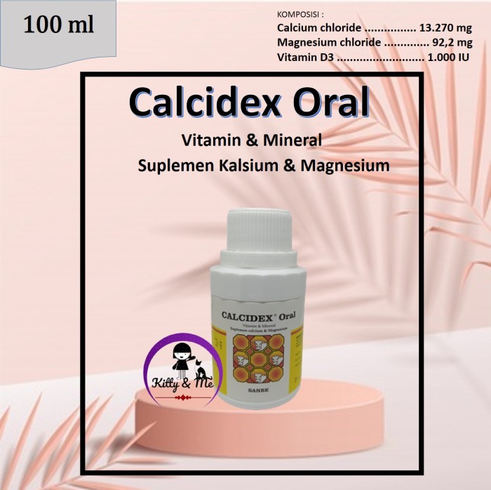 Foto Produk CALCIDEX ORAL 100 ML OBAT MILK FEVER, HYPOCALCEMIA dari KITTY & ME