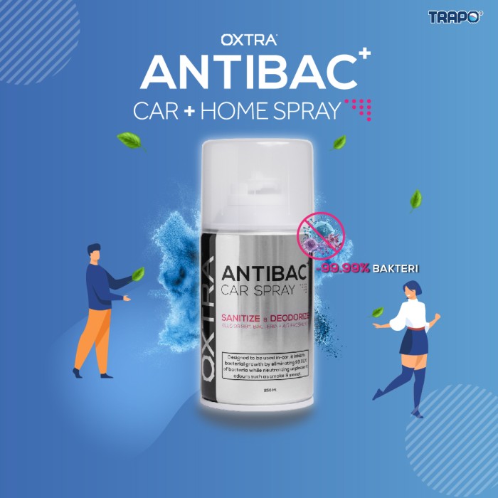 Foto Produk Trapo Oxtra Antibac Car Spray Bunuh 99.9% Virus dan Bakteri -Amazonite dari Trapo Indonesia
